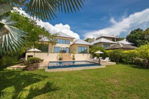 Πισίνα στο ή κοντά στο V231 Beachfront 3BR Pool Villa Stunning Seaview