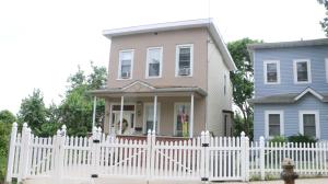 Bygningen som lejligheden ligger i