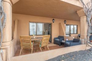 Χώρος καθιστικού στο Casa Amanay Dunas