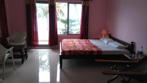 Orchid Lake View Homestay客房内的一张或多张床位