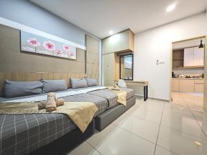 Η κουζίνα ή μικρή κουζίνα στο Atlantis 4-6pax Pool & Sea View Wi-fi 5min to Jonker