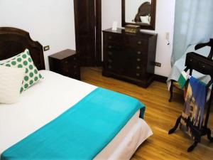 Katil atau katil-katil dalam bilik di Villa in Narón near Pantín Beach & Golf