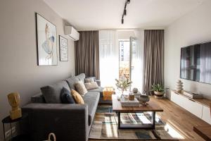 Χώρος καθιστικού στο Apartamenty Lew Invest Wrocławska