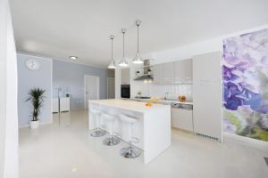 Kuchyň nebo kuchyňský kout v ubytování Apartment Becca