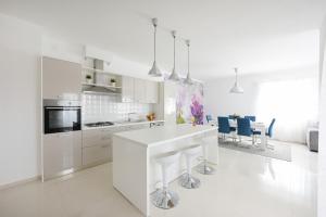Kuchyň nebo kuchyňský kout v ubytování Apartment Becca