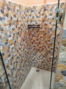 Et badeværelse på Apto 8 ótimo local próximo Shopping