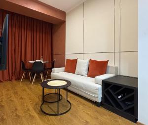 Posezení v ubytování Siena Suite Tsaghkadzor