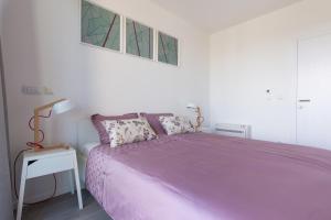 Postel nebo postele na pokoji v ubytování Apartment Art