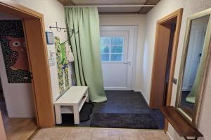 Koupelna v ubytování Ferienwohnung in Frankenau + 8 fotografií