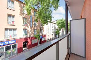 Balkón nebo terasa v ubytování Charming apartment - 2BR-4P- Balcony- Malakoff