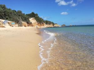 una playa con el océano y la costa en Apartment in Villaputzu with garden, en Chia