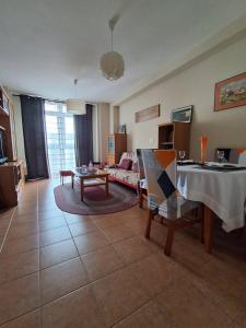 Χώρος καθιστικού στο Espe Daga Apartamento