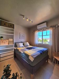 En eller flere senge i et værelse på Villa Arguineguín