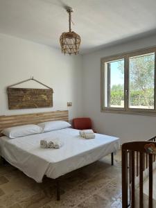 Voodi või voodid majutusasutuse Corte Franca toas