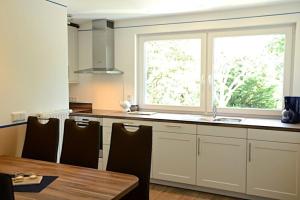 Dapur atau dapur kecil di Apartment house, Wyk auf Foehr