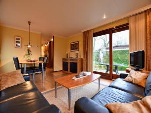 Ruang duduk di Chalet in Garderen with Fenced Garden +30 gambar