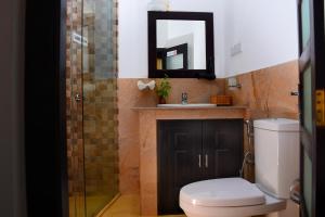 Ένα μπάνιο στο L&D Lodge