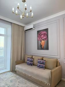 アスタナにあるЖК Alpamys апартаменты рядом с Expo и Ботаническим садомのギャラリーの写真 +9枚の写真