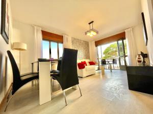 Χώρος καθιστικού στο Apartment in Sanxenxo near Montalvo Beach