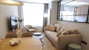 Khu vực ghế ngồi tại Cid III - Apartamentos Burgos Deluxe