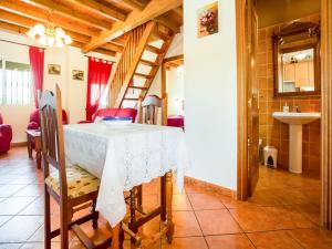 Ένα ή περισσότερα κρεβάτια σε δωμάτιο στο Family Villa in Costa del Sol