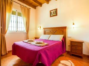Ένα ή περισσότερα κρεβάτια σε δωμάτιο στο Family Villa in Costa del Sol