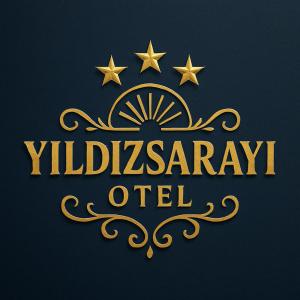 a gold sign that reads videniya old with stars at yıldız saray konuk evi in Sanlıurfa