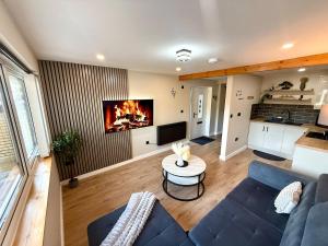 Kuchyň nebo kuchyňský kout v ubytování Detached Modern Flat 8 Min Walk to Pudsey Station