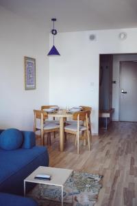 Posezení v ubytování Design Apartment, AC, Free Parking