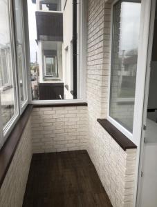 Balkón nebo terasa v ubytování Квартира біля парку Софіївка