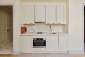 Kuchyň nebo kuchyňský kout v ubytování Porto Montenegro One Bedroom Appartmant + 1 fotografie