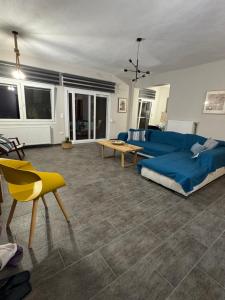 A seating area at Pines Flat