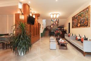 Χώρος καθιστικού στο Hôtel new day SaPa