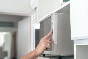 Dapur atau dapur kecil di Departamentos Las Tablas