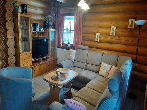Televisyen dan/atau pusat hiburan di Family Getaway in Dankerode