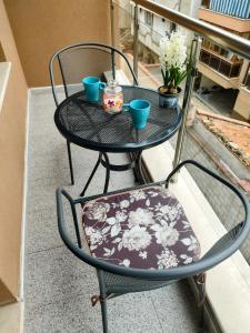 Posezení v ubytování Aпартамент 5