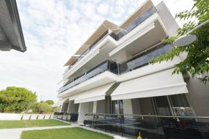 Bygningen som lejlighedshotellet ligger i