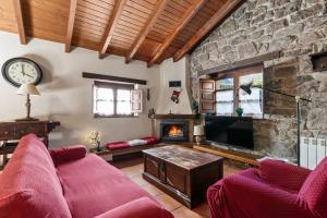 Χώρος καθιστικού στο Valle de Bueida El Palacio