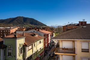 Nespecifikovaný výhled na hory nebo výhled na hory při pohledu z apartmánu