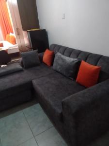 Χώρος καθιστικού στο Cozy Stays