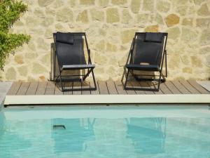 Πισίνα στο ή κοντά στο Villa in Malaucène with Private Pool