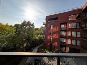 Balkón nebo terasa v ubytování Apartament Złota Polana Parku