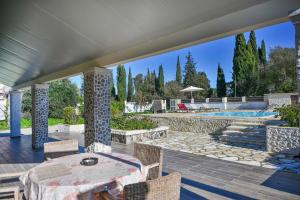 Zahrada ubytování Villa Iskander