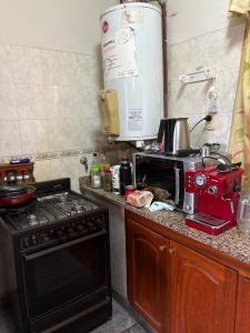 Η κουζίνα ή μικρή κουζίνα στο Casa Residencial Las Rosas