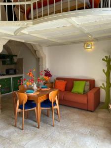 Χώρος καθιστικού στο casetta sole