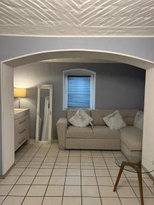 Posezení v ubytování Boho & Loft 2 Zimmer Parkplatz