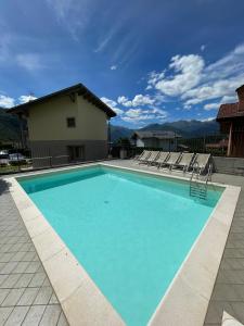 Bazén v ubytování la stanza di Laura nebo v jeho okolí