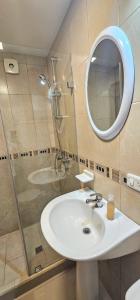 Ένα μπάνιο στο Altamira Apart Suites Tumbaco