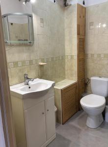 Ένα μπάνιο στο Apartament Main Street