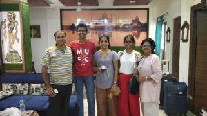 Επισκέπτες που μένουν στο The Hideout Agra - Garden Homestay near Taj